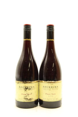 (2) 2015 Rockburn Pinot Noir, Central Otago