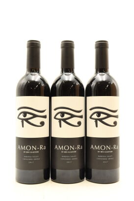 (3) 2017 Glaetzer 'Amon-Ra' Shiraz, Barossa Valley [RP96] [JO93]