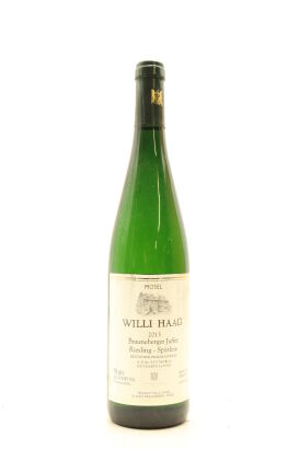 (1) 2013 Weingut Willi Haag Brauneberger Juffer Riesling Spatlese, Mosel