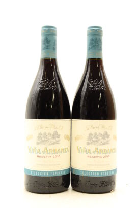 (2) 2010 La Rioja Alta S.A. Vina Ardanza Reserva, Rioja DOCa [JR18] [RP95] [WS94] [WE93]