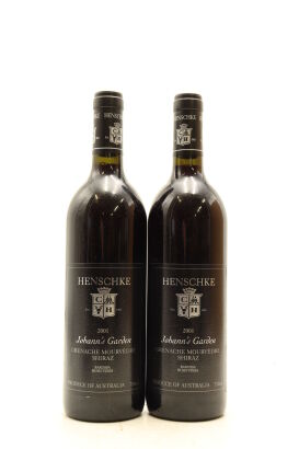 (2) 2001 Henschke Johann's Garden Grenache - Mourvedre - Shiraz, Barossa Valley [JO93]