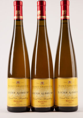 (3) 2001 Lucien Albracht Grand Cru Pfingstberg Riesling, Alsace