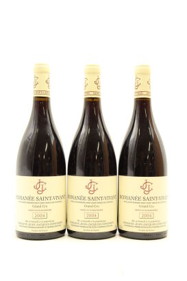 (3) 2004 Domaine Jean-Jacques Confuron Romanee-Saint-Vivant Grand Cru, Cote de Nuits