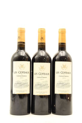 (3) 2014 Chateau Kefraya 'Les Coteaux', Bekaa Valley
