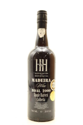 (1) 2000 Henriques & Henriques Boal Single Harvest, Madeira [JR19.5]