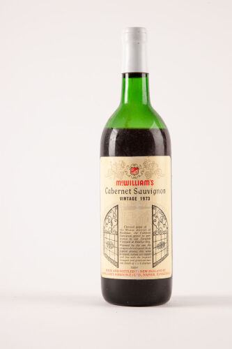 (1) 1973 McWilliams Cabernet Sauvignon, Hawkes Bay