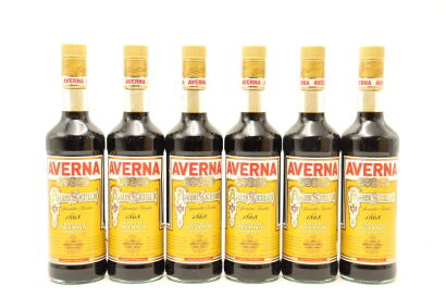 (6) 1868 Averna Amaro Siciliano Liqueur, Sicily, 32% ABV