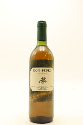 (1) NV Don Pedro White Wine, Spain