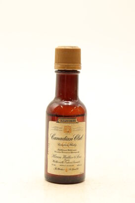 (1) Candian Club Whisky, 40% ABVC, 50ml