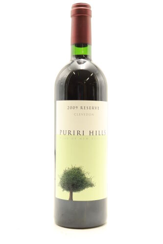 (1) 2009 Puriri Hills Reserve Merlot Cabernet Franc Carmenere, Auckland [BC95]