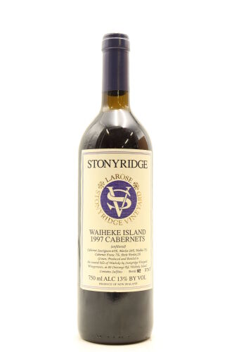 (1) 1997 Stonyridge Vineyard Larose, Waiheke Island