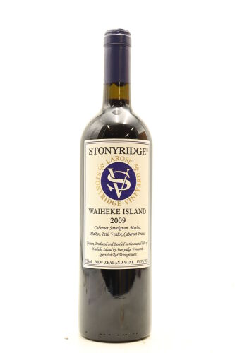 (1) 2009 Stonyridge Vineyard Larose, Waiheke Island