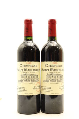 (2) 2003 Chateau Haut-Marbuzet, Saint-Estephe [WE93]