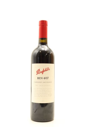 (1) 2005 Penfolds Bin 407 Cabernet Sauvignon, South Australia [JO93]