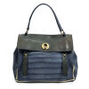 Yves Saint Laurent Crocodile Embossed Tricolor Muse Two Bag - 2