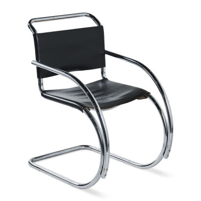 A Mies Van der Rohe MR20 Chair