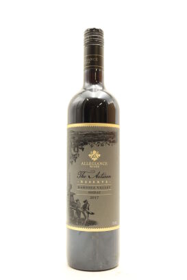 (1) 2017 Allegiance Wines The Artisan Reserve Barossa Valley Shiraz, Australia