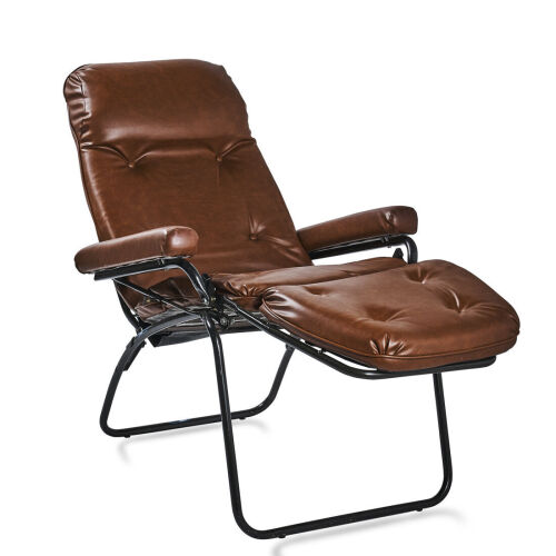 A French Lama Lounge Chair