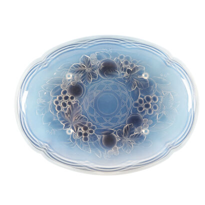 A Julien of Paris Opalescent Platter