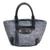 Balenciaga Raffia Canvas Tote Bag - 2