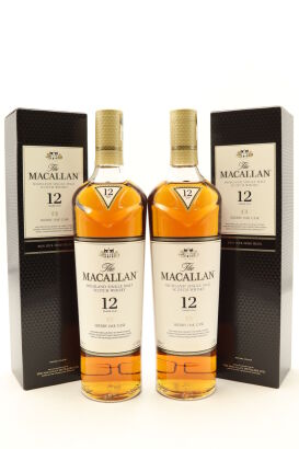 (2) Macallan 12 Year Old Sherry Oak Single Malt Scotch Whisky, 40% ABV