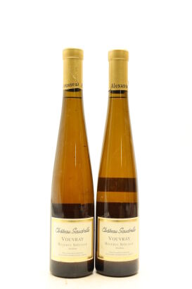 (2) 2009 Alexandre Monmousseau Chateau Gaudrelle Vouvray Moelleux Reserve Speciale, Loire, 375ml [BC93]