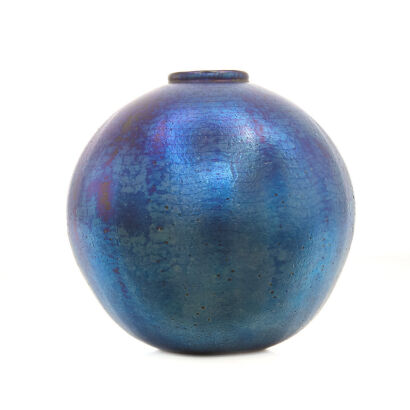 A Spherical Garry Nash Vase