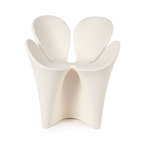 A Ron Arad for Driade Clover Chair in White Polyethylene