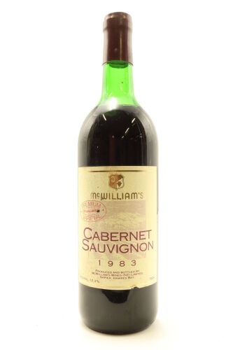 (1) 1983 McWilliams Private Bin Cabernet Sauvignon, Hawkes Bay (US)