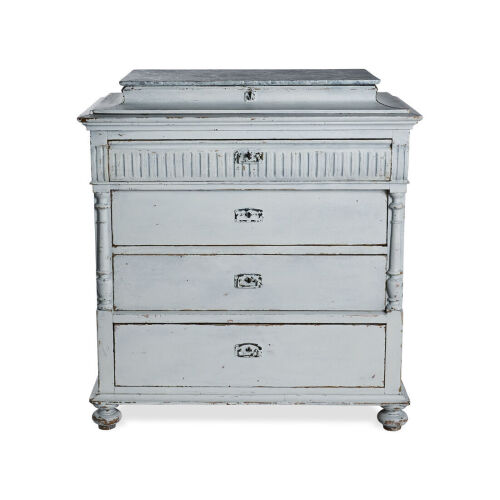 A Gustavian Style Chest of Drawers