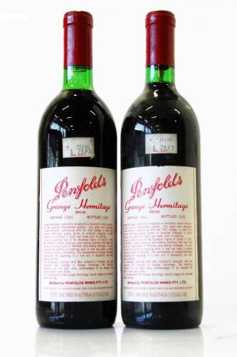 (2) 1984 Penfolds Grange Bin 95