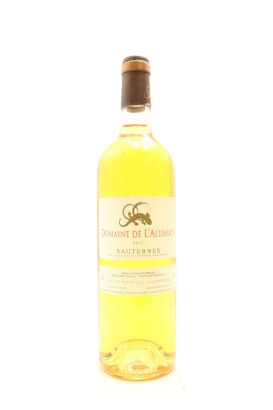 (1) 2011 Domaine de l'Alliance, Sauternes [JR16.5]