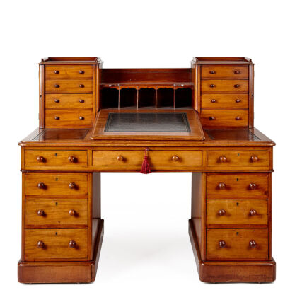 A Postmaster's Pedestal Desk