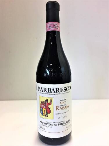 (1) 2007 Produttorri di Barbaresco Rabaja Riserva