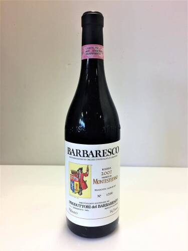 (1) 2007 Produttorri di Barbaresco Montestefano Riserva