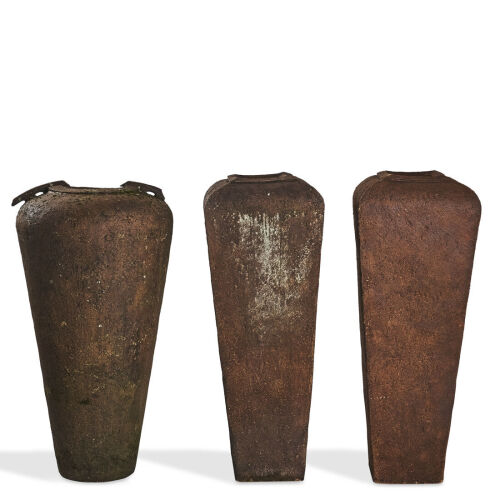 Three Large Philip Luxton Garden Vases