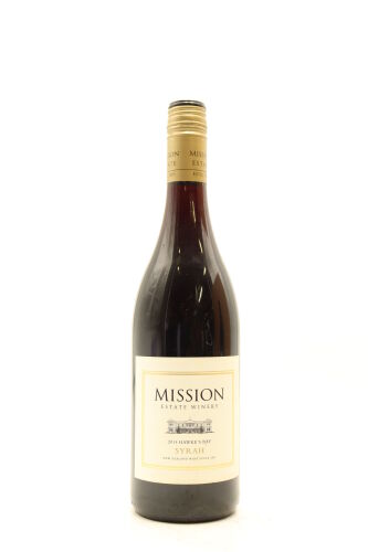 (1) 2014 Mission Estate Winery Syrah, Hawke's Bay