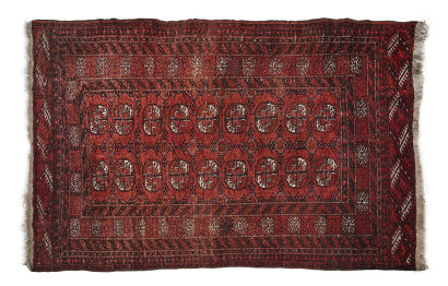 A Hand-Knotted Teke Turkoman Rug