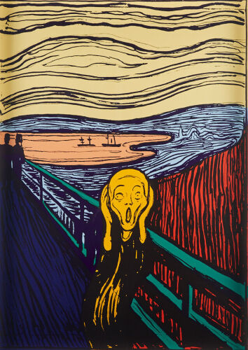 AFTER ANDY WARHOL The Scream