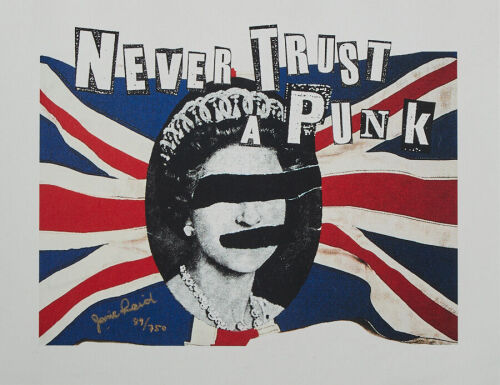JAMIE REID Never Trust a Punk