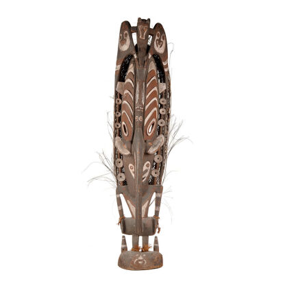 A 20th Century Middle Sepik River Ancestral Figure