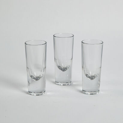 A Set Of Four Heavy Highball Glasses