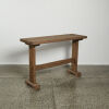 A Rustic Solid Wood Hallway Table - 2