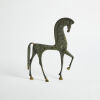 A Mid Century Etruscan Design Bronze Horse