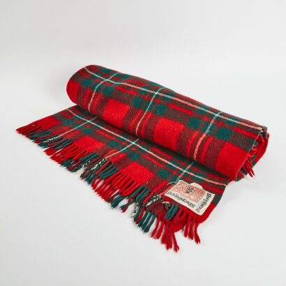 A Travel Rug Shepherd Of New Zealand Monty Rug By Alliance Textiles McGregor Tartan