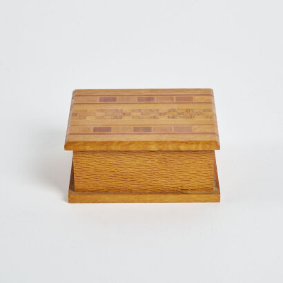 A Sovereign Native Timbers Jewellery Box