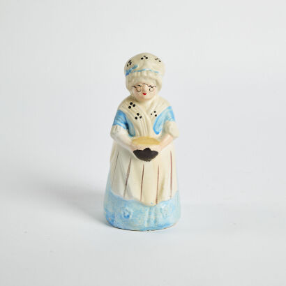 A Vintage Ceramic Granny Utensil Holder