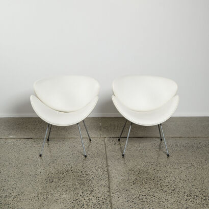 A Pair Of Lip Chairs