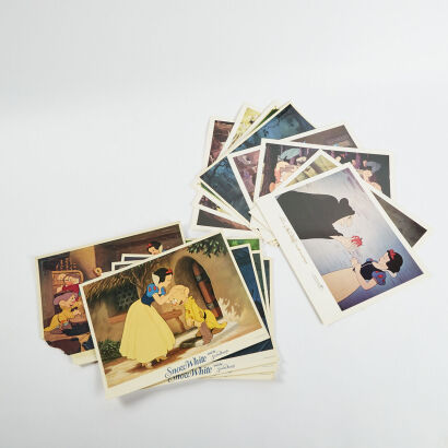 A Set Of Eight Technicolor Scenes From Snow White And The Seven Dwarves