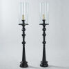 A Pair of Tall Candlesticks - 2